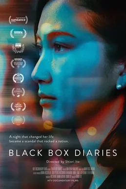 Official theatrical poster for Black Box Diaries (2024)