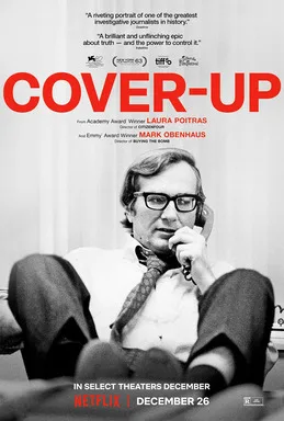 Official theatrical poster for Cover-Up (2025)