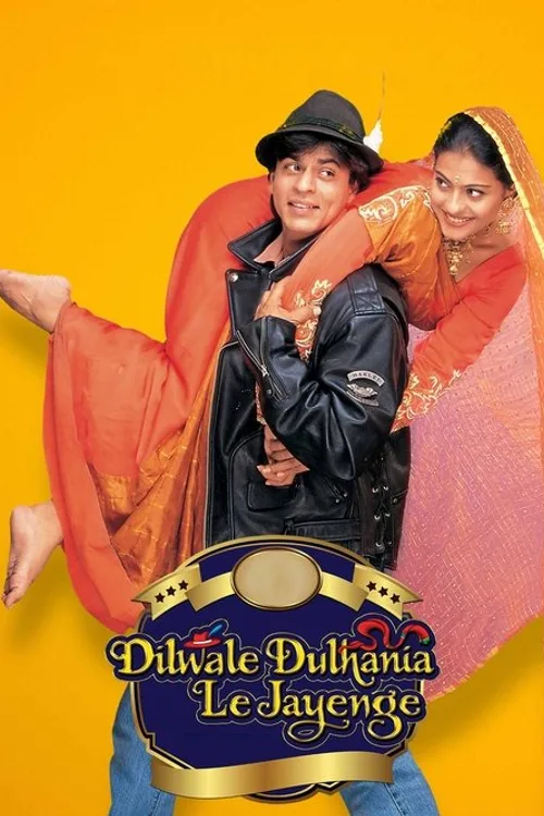 Official theatrical poster for Dilwale Dulhania Le Jayenge (1995)