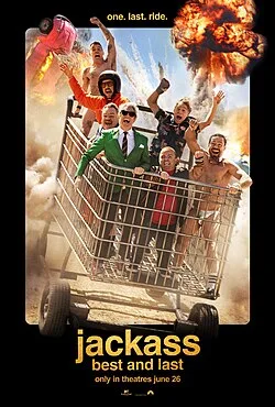 Official theatrical poster for Jackass: Best and Last (2026)