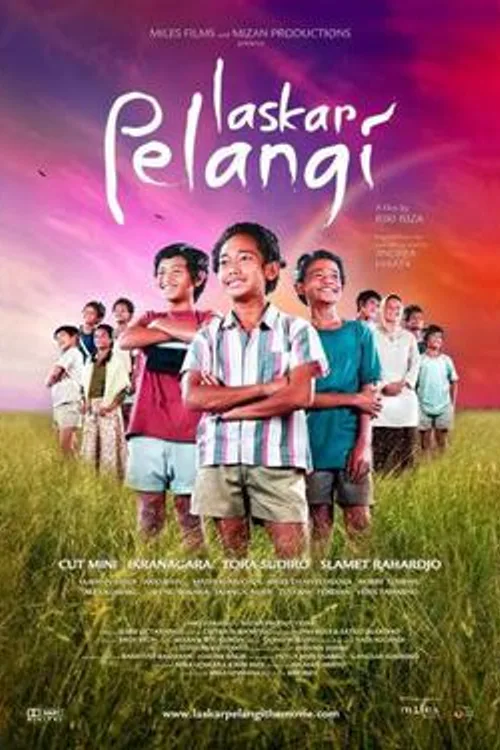 Official theatrical poster for Laskar Pelangi (2008)