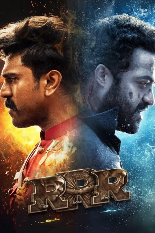 Official theatrical poster for RRR (2022)