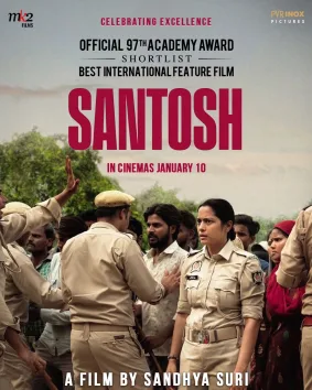 Official theatrical poster for Santosh (2024)